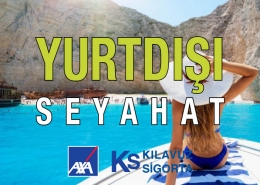 Axa Yurtdışı Seyahat Sigortası Kılavuz Sigorta